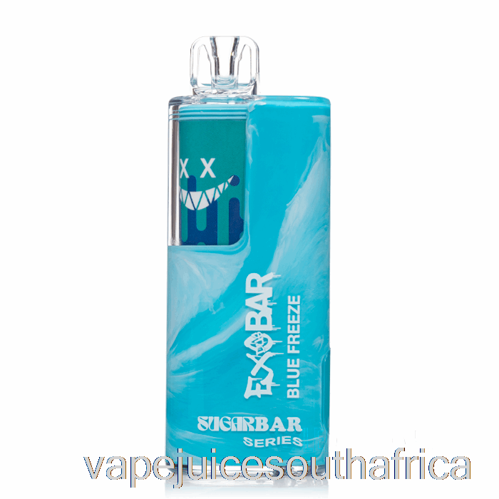 Vape Juice South Africa Exobar X Sugar Bar Sb8000 Disposable Blue Freeze